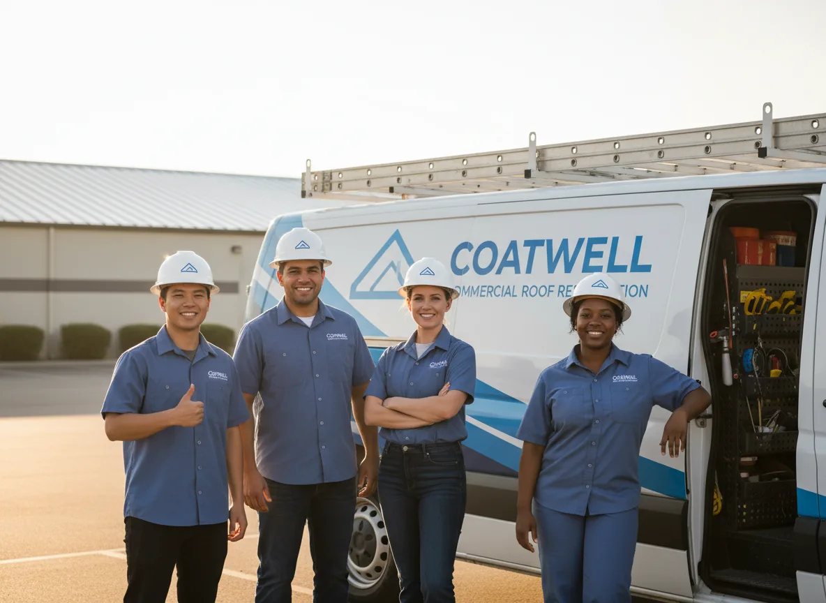 Commercial roof coating company in Huntington, OR